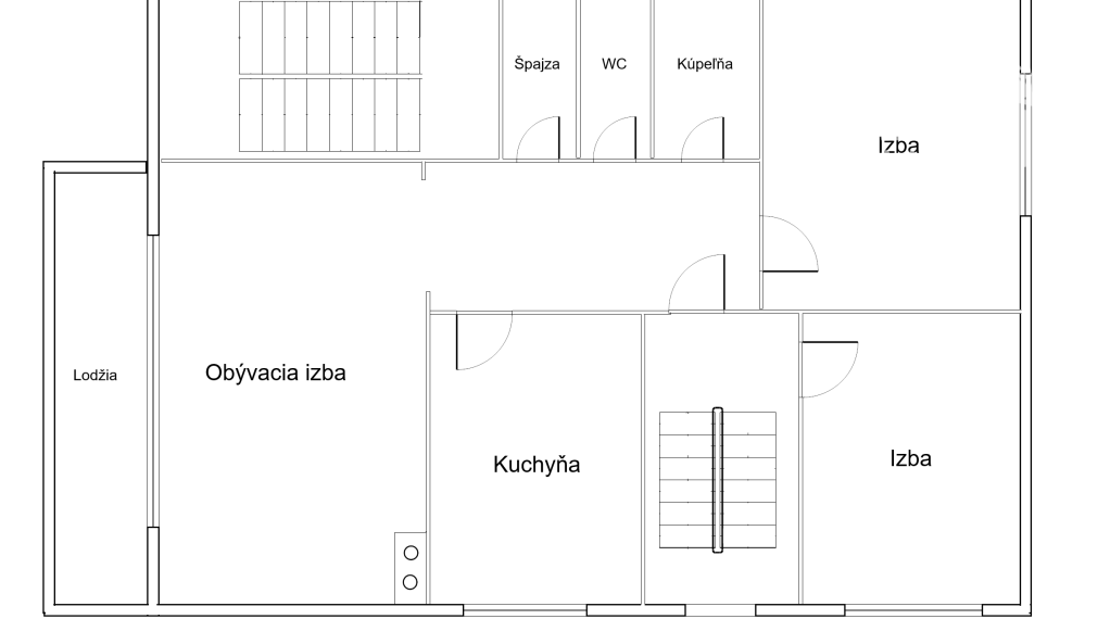 RD s 2 bytovými jednotkami (2x 3+1), 2 garážami, jazierkom a 1192 m2 pozemkom, Svinná