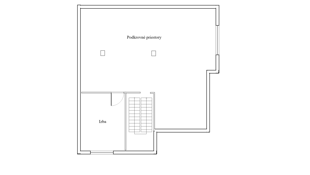 Veľký rodinný dom 5+1 s veľkým pozemkom 3667 m2, obec Svinná