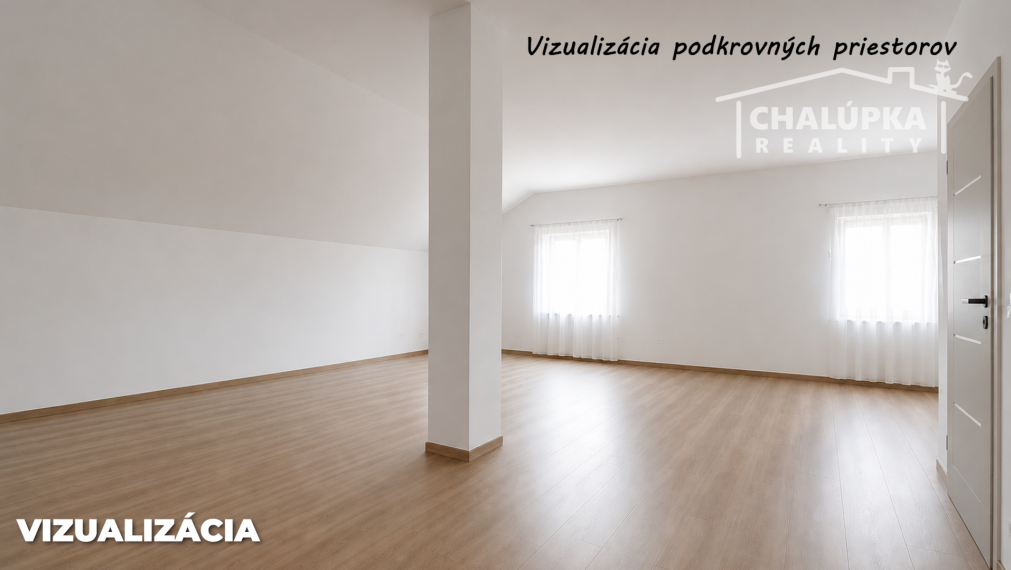 Veľký rodinný dom 5+1 s veľkým pozemkom 3667 m2, obec Svinná