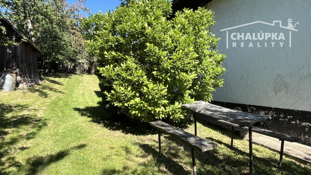 Tradičná chalupa v Hornej Súči časť Dúbrava, 887 m2 pozemok