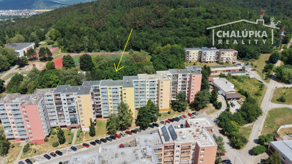 2-izbový byt s lodžiou v Trenčíne, ul. Šafárikova - Juh II
