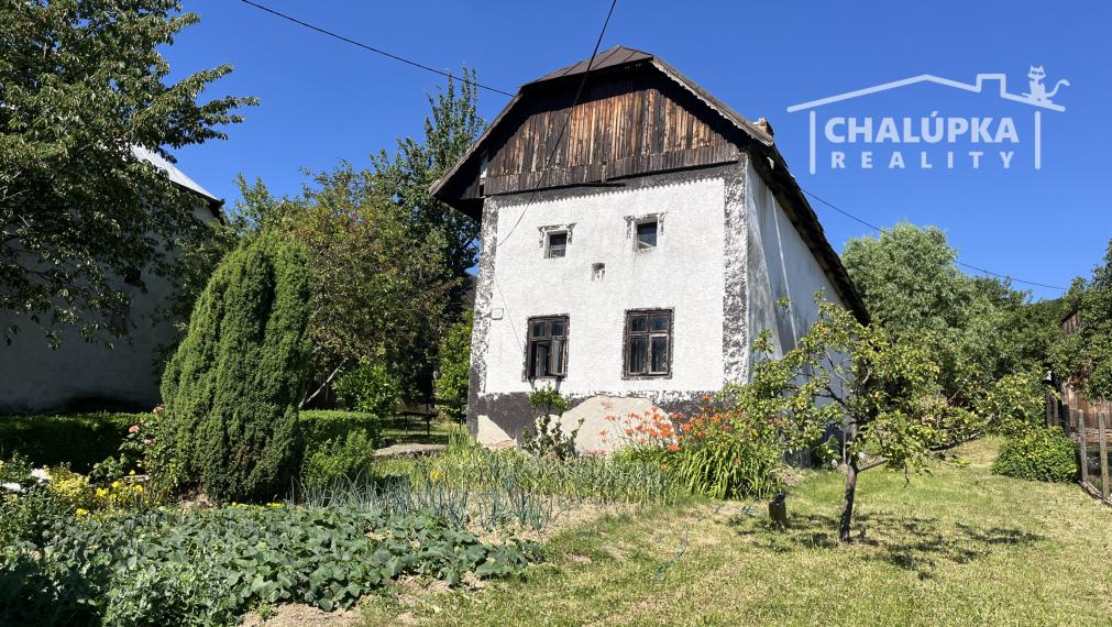 Tradičná chalupa v Hornej Súči časť Dúbrava, 887 m2 pozemok