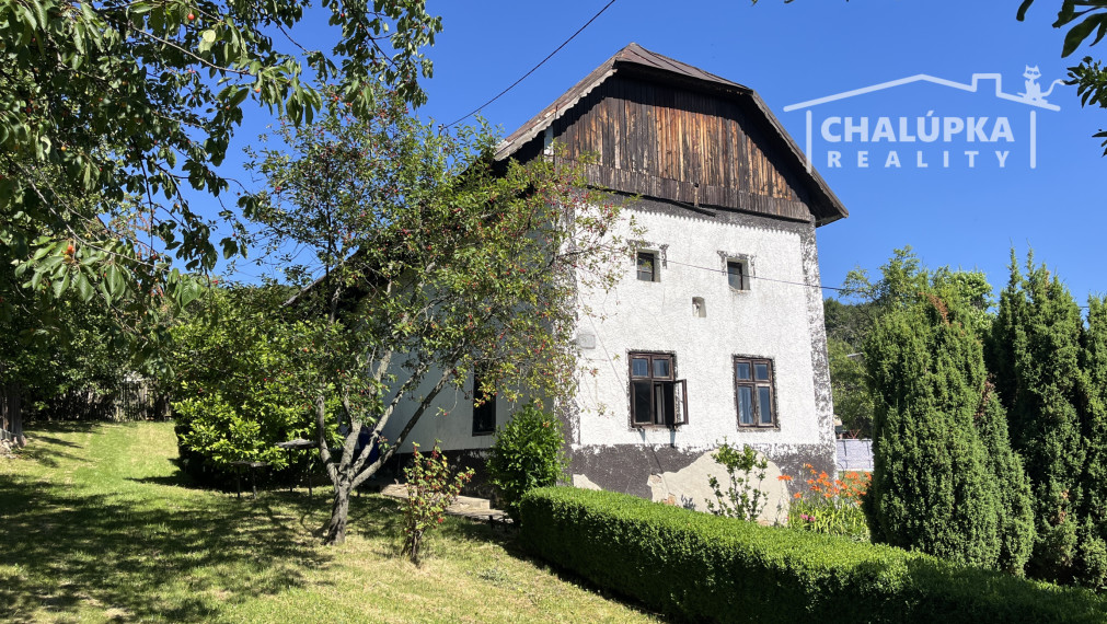 Chalupa v Hornej Súči časť Dúbrava s 887 m2 pozemkom