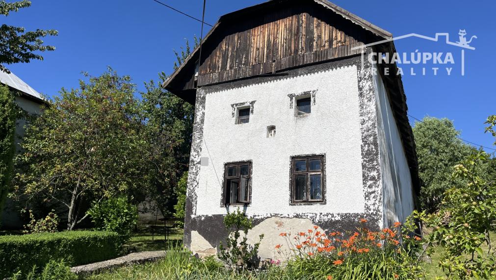 Tradičná chalupa v Hornej Súči časť Dúbrava, 887 m2 pozemok