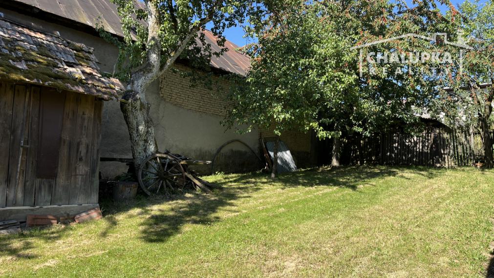 Tradičná chalupa v Hornej Súči časť Dúbrava, 887 m2 pozemok