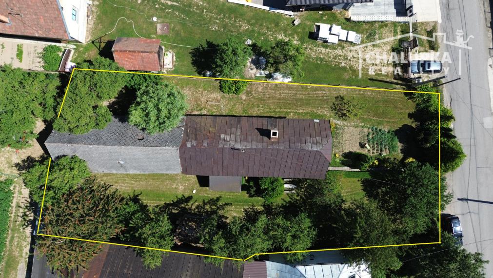 Tradičná chalupa v Hornej Súči časť Dúbrava, 887 m2 pozemok