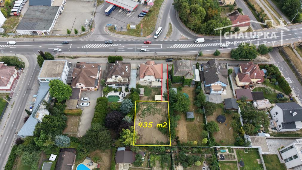 NA PRENÁJOM: Pozemok 435 m2, ul. Bratislavská Trenčín