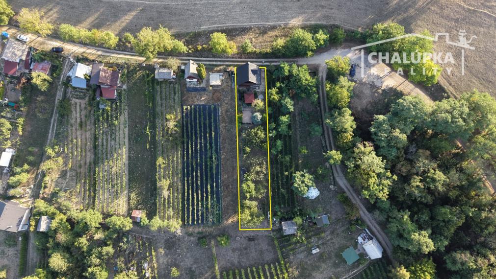 Zariadená chata v Beckove s 612 m2 pozemkom