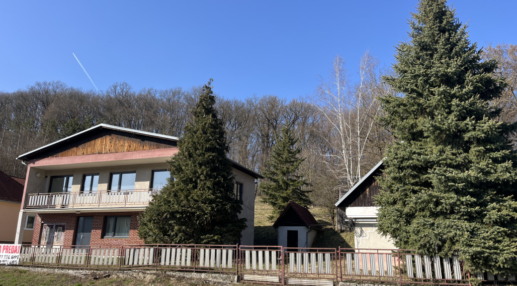 Veľký dom 7+1 s garážou a 1784 m2 pozemkom v Prašníku pri Piešťanoch